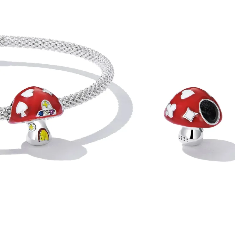 (zdjęcie do) Charms Typu Pandora Znakomity Dom Grzybów - SCC2246 - Wyświetl 4