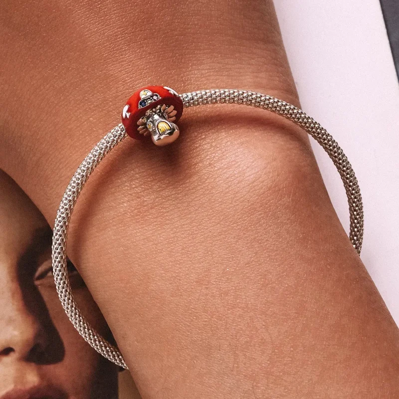 (zdjęcie do) Charms Typu Pandora Znakomity Dom Grzybów - SCC2246 - Wyświetl 6