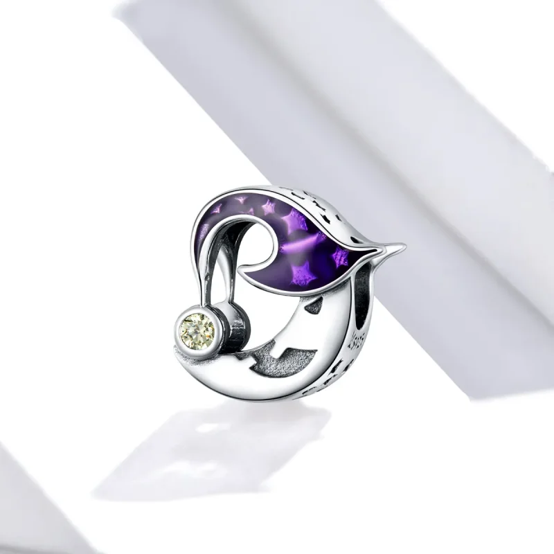 (zdjęcie do) Charms Typu Pandora zło Księżyc - SCC1618 - Wyświetl 2