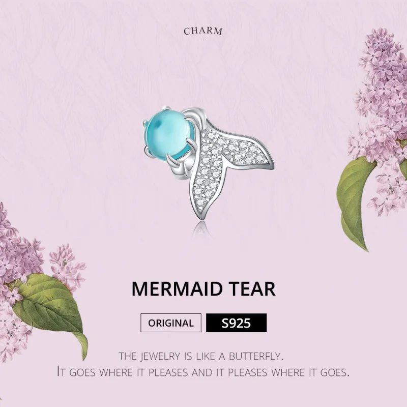 (zdjęcie do) Charms Typu Pandora Łzy Syrenki - SCC1226 - Wyświetl 2