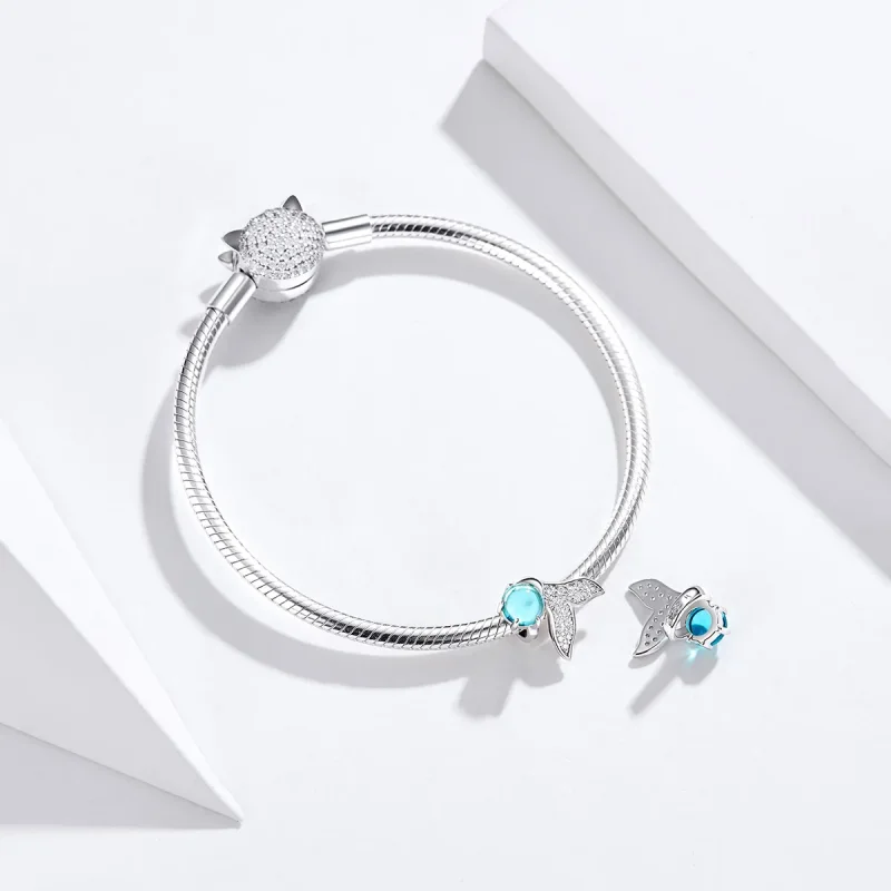 (zdjęcie do) Charms Typu Pandora Łzy Syrenki - SCC1226 - Wyświetl 3