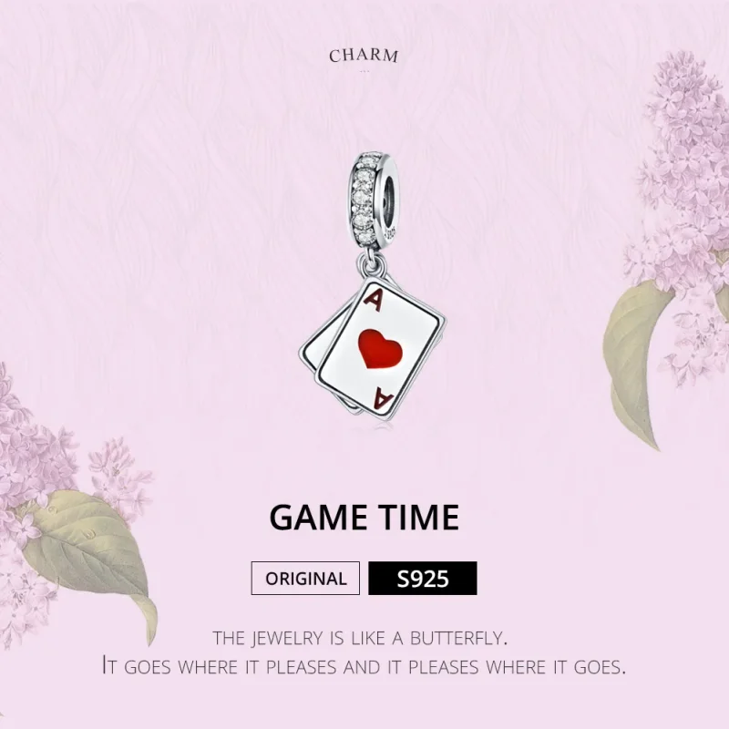 (zdjęcie do) Zawieszka Typu Pandora Czas gry - SCC1172 - Wyświetl 2
