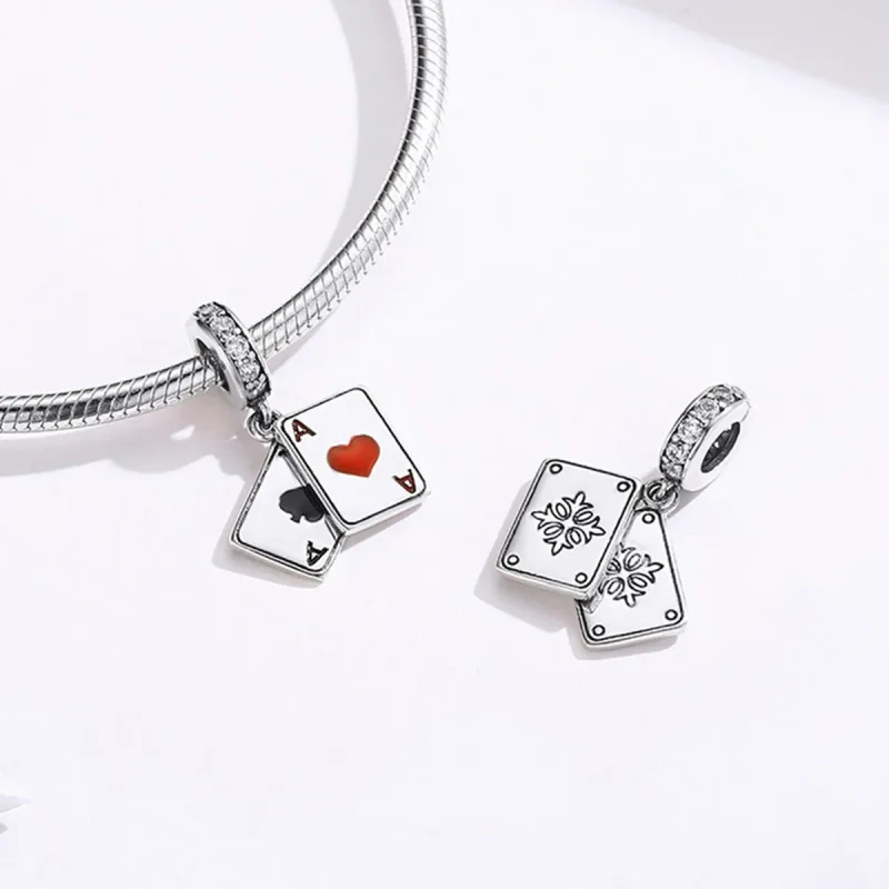 (zdjęcie do) Zawieszka Typu Pandora Czas gry - SCC1172 - Wyświetl 4