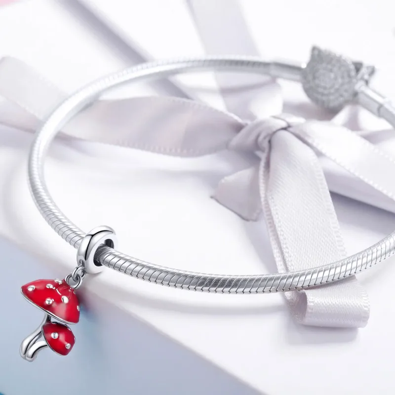 (zdjęcie do) Zawieszka Typu Pandora Grzyb - SCC1060 - Wyświetl 3