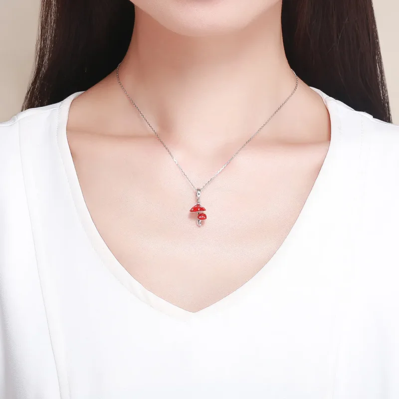 (zdjęcie do) Zawieszka Typu Pandora Grzyb - SCC1060 - Wyświetl 5