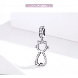 Zawieszka Typu Pandora Kochany kot - SCC1162