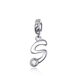 Zawieszka Typu Pandora Litera S - SCC1183-S
