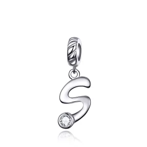 Zawieszka Typu Pandora Litera S - SCC1183-S