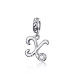 Zawieszka Typu Pandora Litera X - SCC1183-X