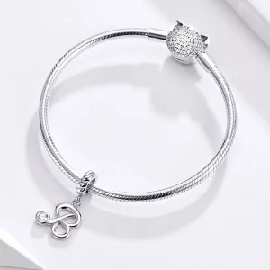 Zawieszka Typu Pandora Literka B - SCC1183-B
