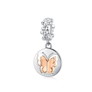 Zawieszka Typu Pandora Motyl - SCC1250