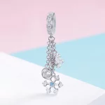 Zawieszka Typu Pandora Płatek śniegu - SCC1020