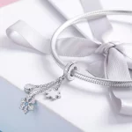 Zawieszka Typu Pandora Płatek śniegu - SCC1020