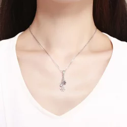 Zawieszka Typu Pandora Płatek śniegu - SCC1020