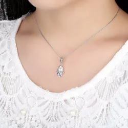 Zawieszka Typu Pandora Ręka Hamsy - SCC031