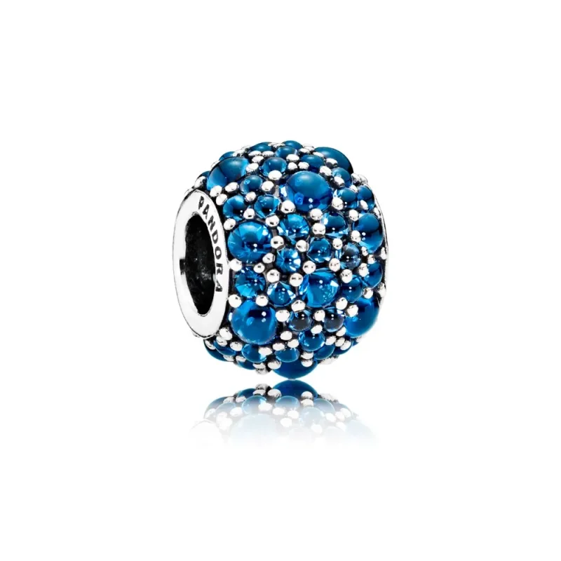 (zdjęcie do) Charms Ciemnoniebieskie krople deszczu | PANDORA