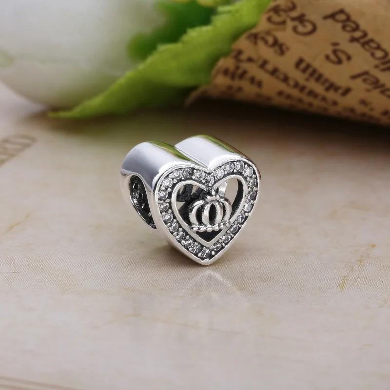 (zdjęcie do) Charms Crown Heart | PANDORA - Wyświetl 3