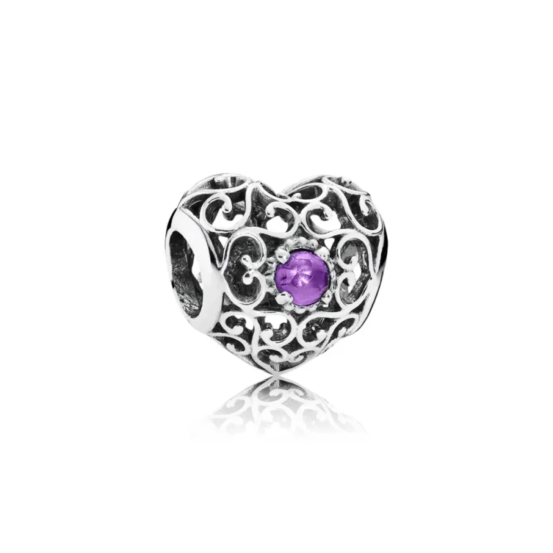 (zdjęcie do) Charms Kamień urodzinowy luty | PANDORA