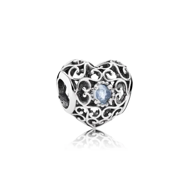 (zdjęcie do) Charms Kamień urodzinowy marzec | PANDORA