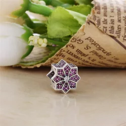 Charms Kwiat gwiazdy betlejemskiej - 791989CZR - Charmsy | PANDORA