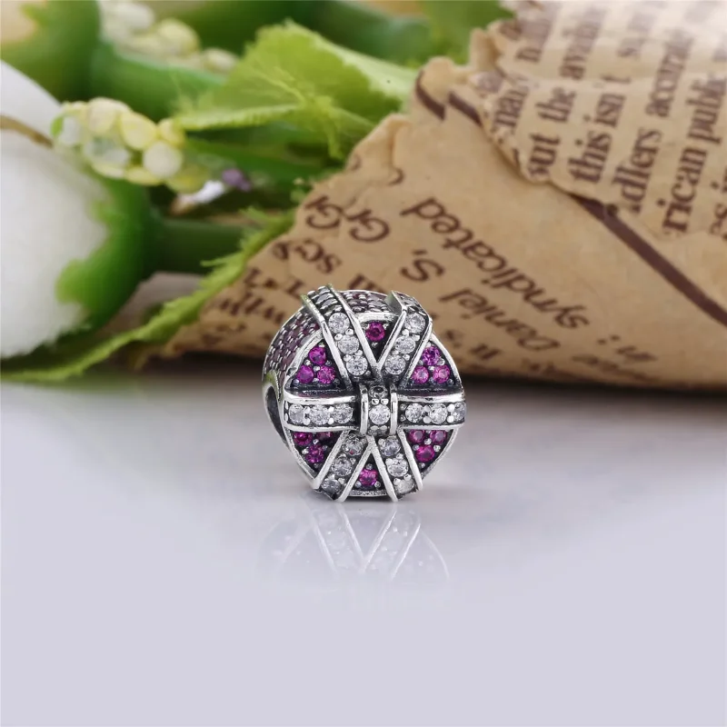 (zdjęcie do) Charms Lśniący podarunek | PANDORA - Wyświetl 4