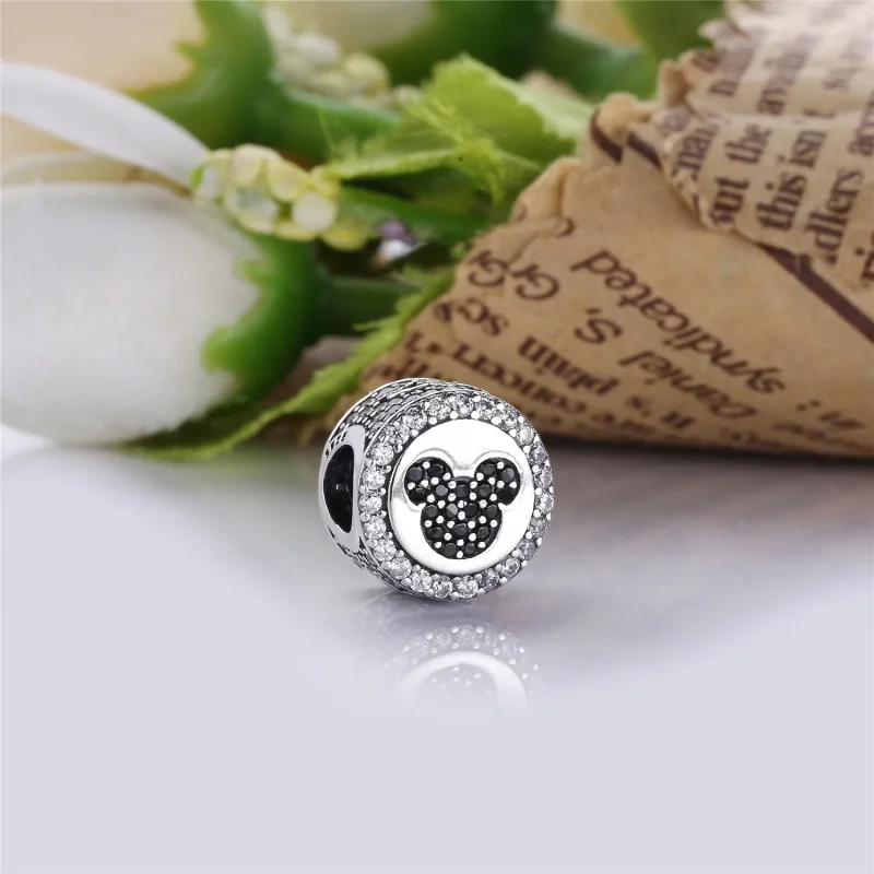 (zdjęcie do) Charms Mickey & Minnie Sparkling Icons | PANDORA - Wyświetl 2