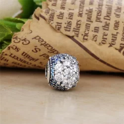 Charms Niebieski czar pavé - PANDORA
