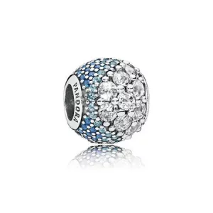 Charms Niebieski czar pavé - PANDORA