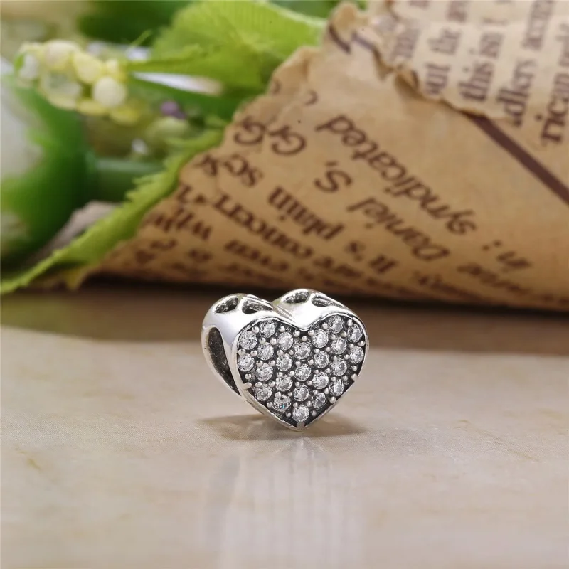 (zdjęcie do) Charms Olśniewające Serce | PANDORA - Wyświetl 3