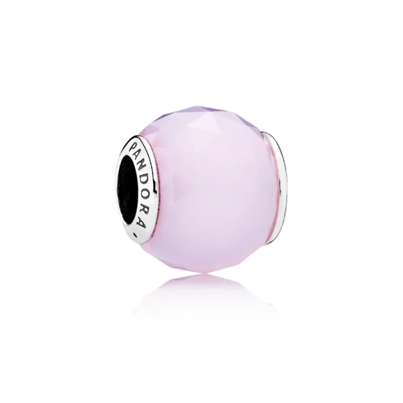 (zdjęcie do) Charms Opalizujące r&oacute;żowe fasetki petite | PANDORA