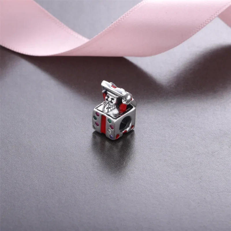 (zdjęcie do) Charms Pudełko na prezent | PANDORA - Wyświetl 3