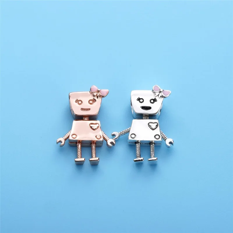 (zdjęcie do) Charms Robot Bella - PANDORA - Wyświetl 3