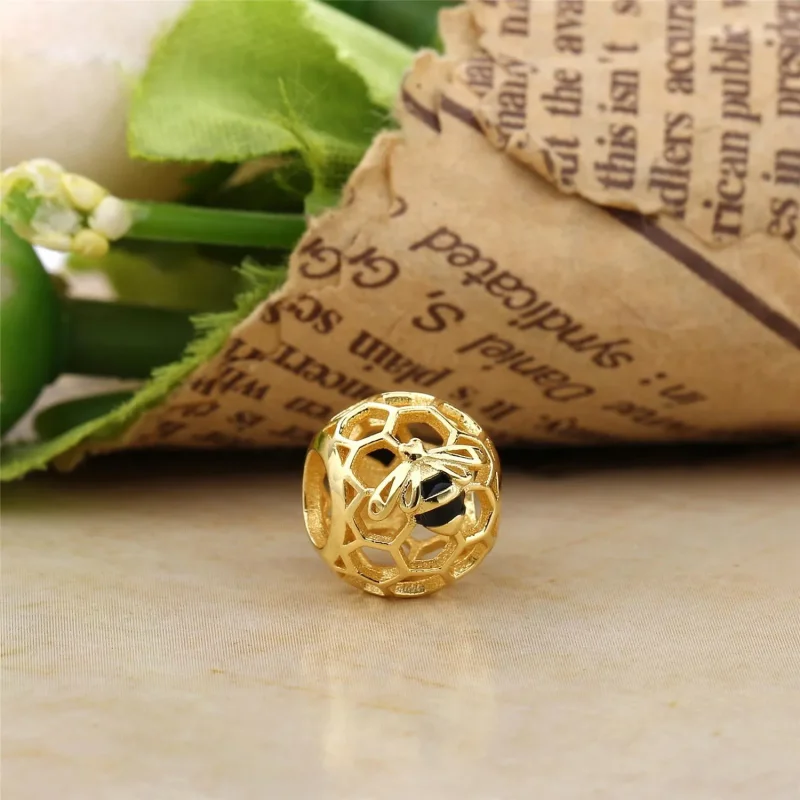 (zdjęcie do) Charms Złota pszczoła - PANDORA - Wyświetl 2