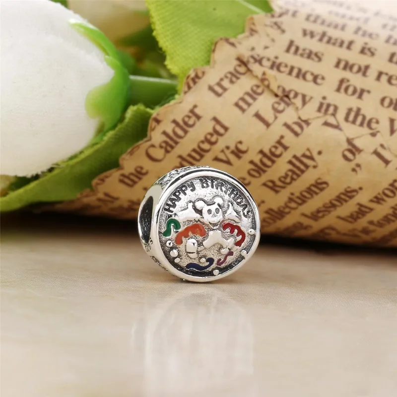 (zdjęcie do) Disney, Charms Mickey Mouse Wszystkiego Najlepszego Pandora - Wyświetl 3