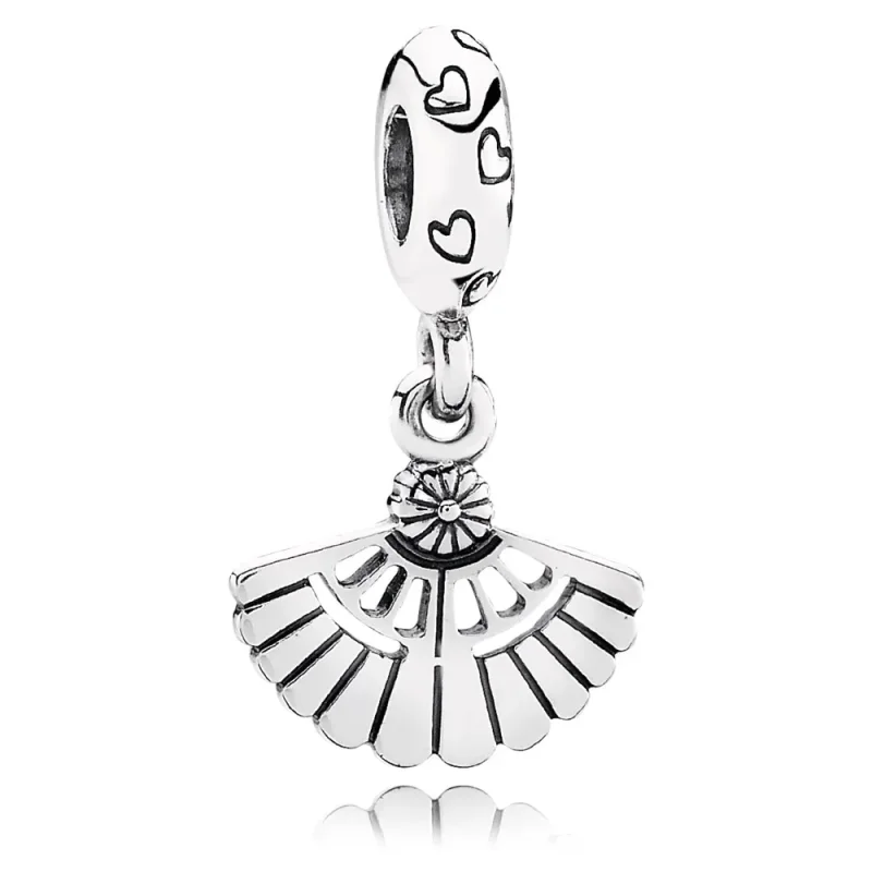 (zdjęcie do) Fan Pendant Charm - 791110 - Charmsy | PANDORA