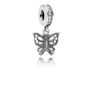Motyl Vintage - 791255CZ - Charmsy | PANDORA