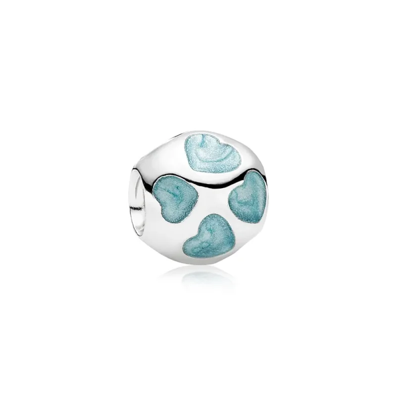 (zdjęcie do) Enamel Heart Charm - Pandora PL