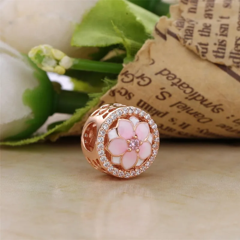 (zdjęcie do) PANDORA Rose CHARMS DROBNA MAGNOLIA - Wyświetl 2
