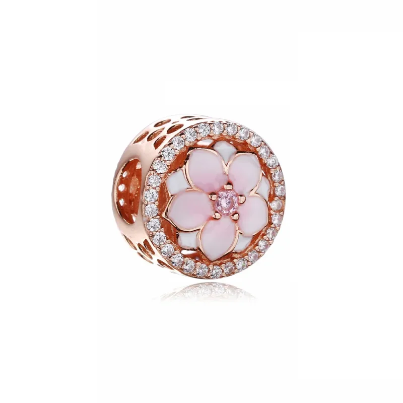 (zdjęcie do) PANDORA Rose CHARMS DROBNA MAGNOLIA 