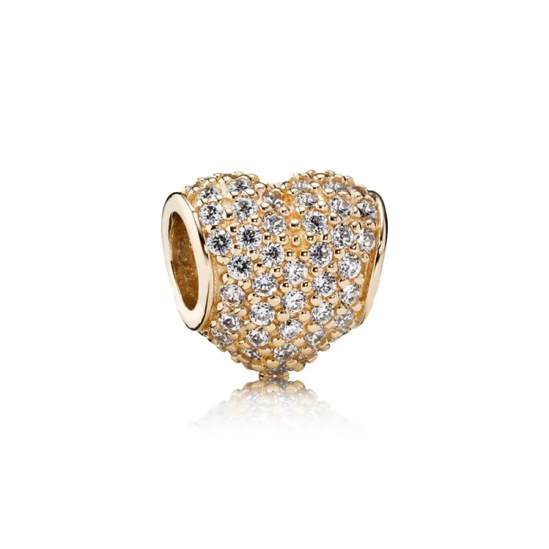 (zdjęcie do) Serce Pavé - 750828CZ - Charmsy | PANDORA