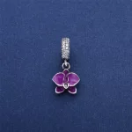 Zawieszka Lśniąca orchidea | PANDORA