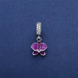 Zawieszka Lśniąca orchidea | PANDORA