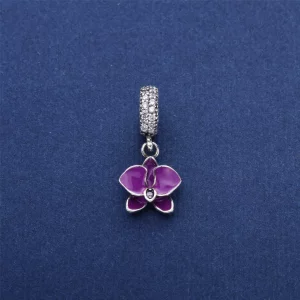 Zawieszka Lśniąca orchidea | PANDORA