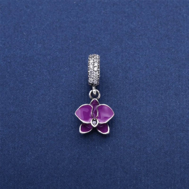 (zdjęcie do) Zawieszka Lśniąca orchidea | PANDORA - Wyświetl 2