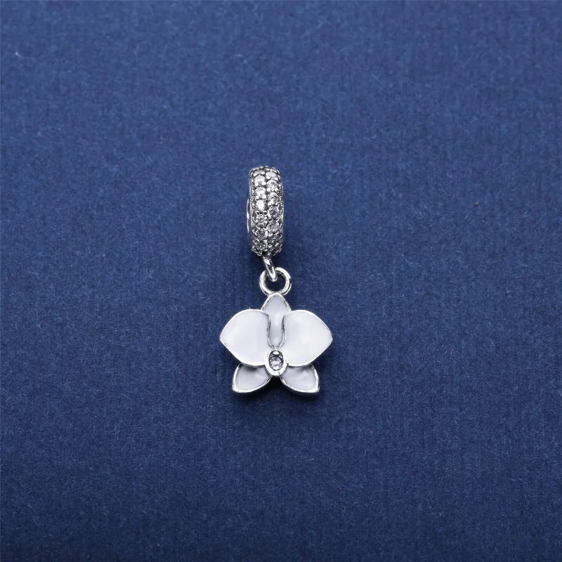 (zdjęcie do) Zawieszka Lśniąca orchidea | PANDORA - Wyświetl 4