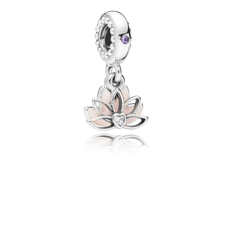 (zdjęcie do) Zawieszka Serene Lotus Flower - PANDORA