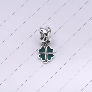 Zawieszka ze srebra, różowa emalia - 790572EN07 - Charmsy | PANDORA