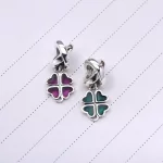 Zawieszka ze srebra, różowa emalia - 790572EN07 - Charmsy | PANDORA
