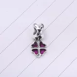 Zawieszka ze srebra, różowa emalia - 790572EN07 - Charmsy | PANDORA