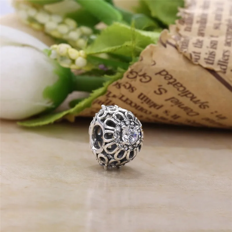 (zdjęcie do) Złoty ażurowy blask - 750836CZ - Charmsy | PANDORA - Wyświetl 3
